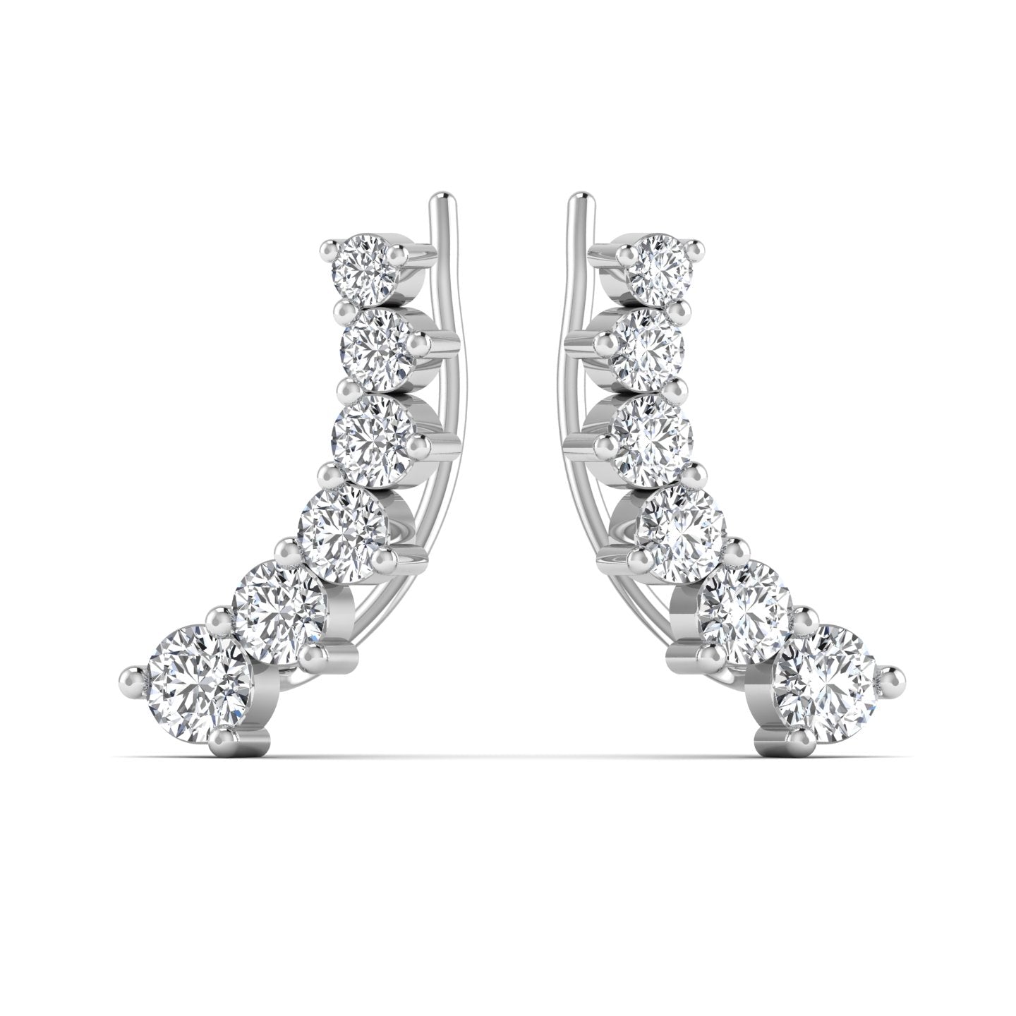 Diamond Gold Stud Earring