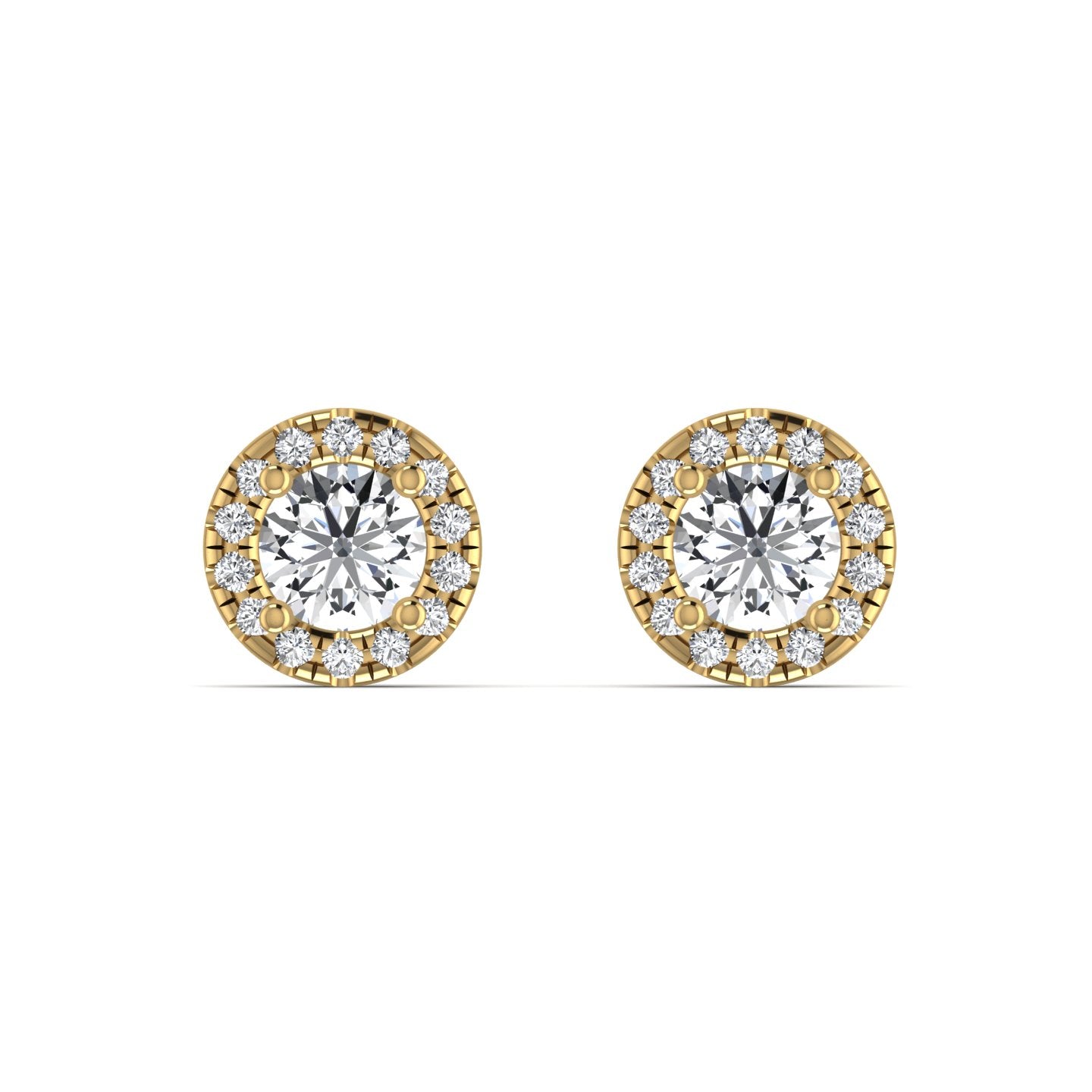 Diamond Stud Earrings