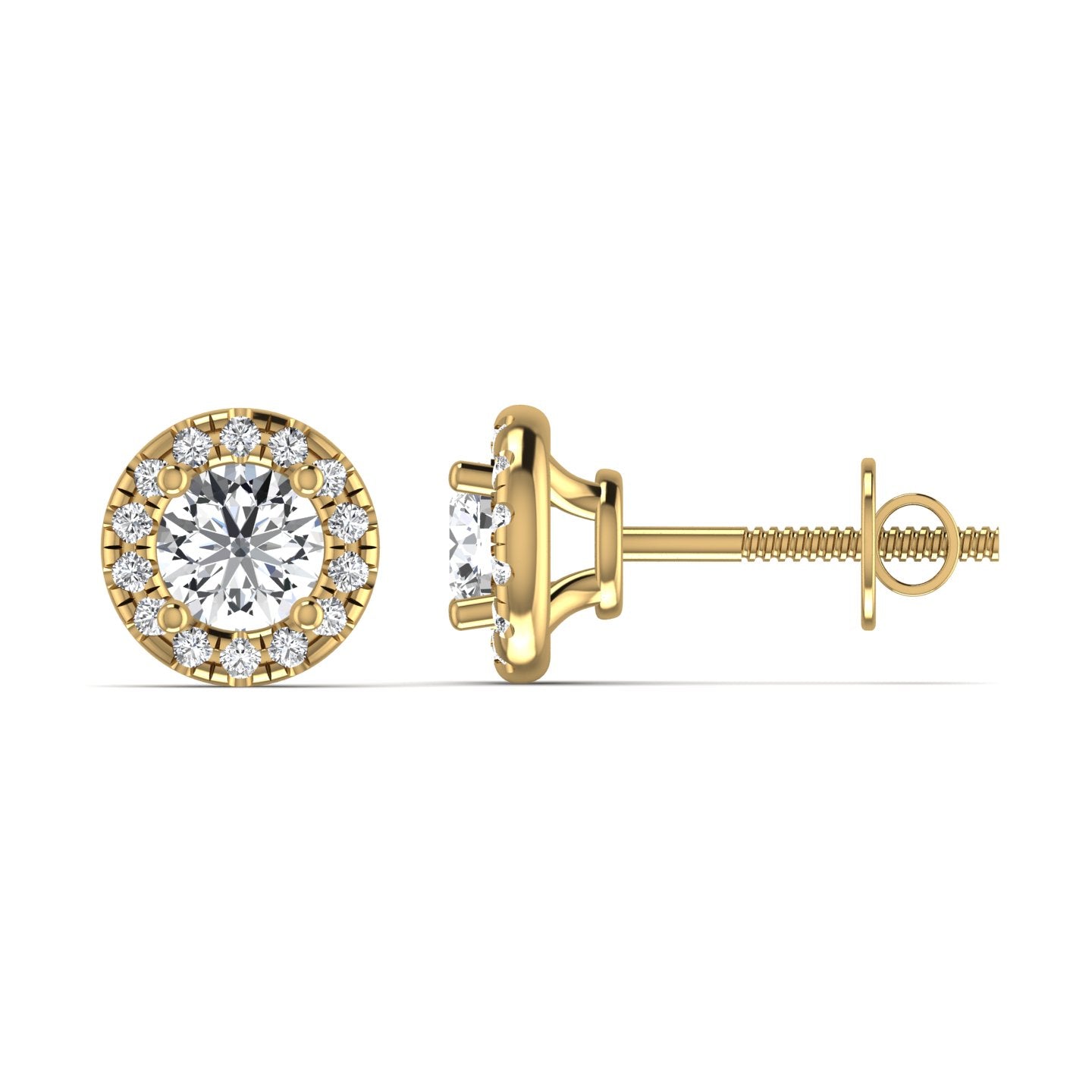 Diamond Stud Earrings