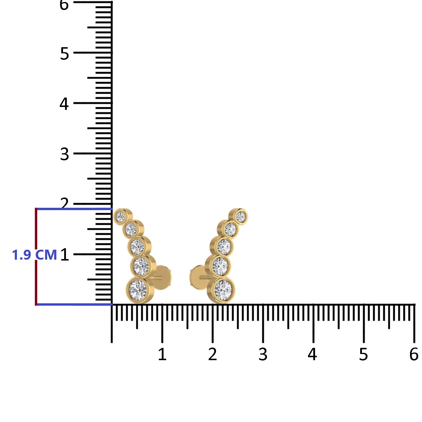 Diamond Stud Earring