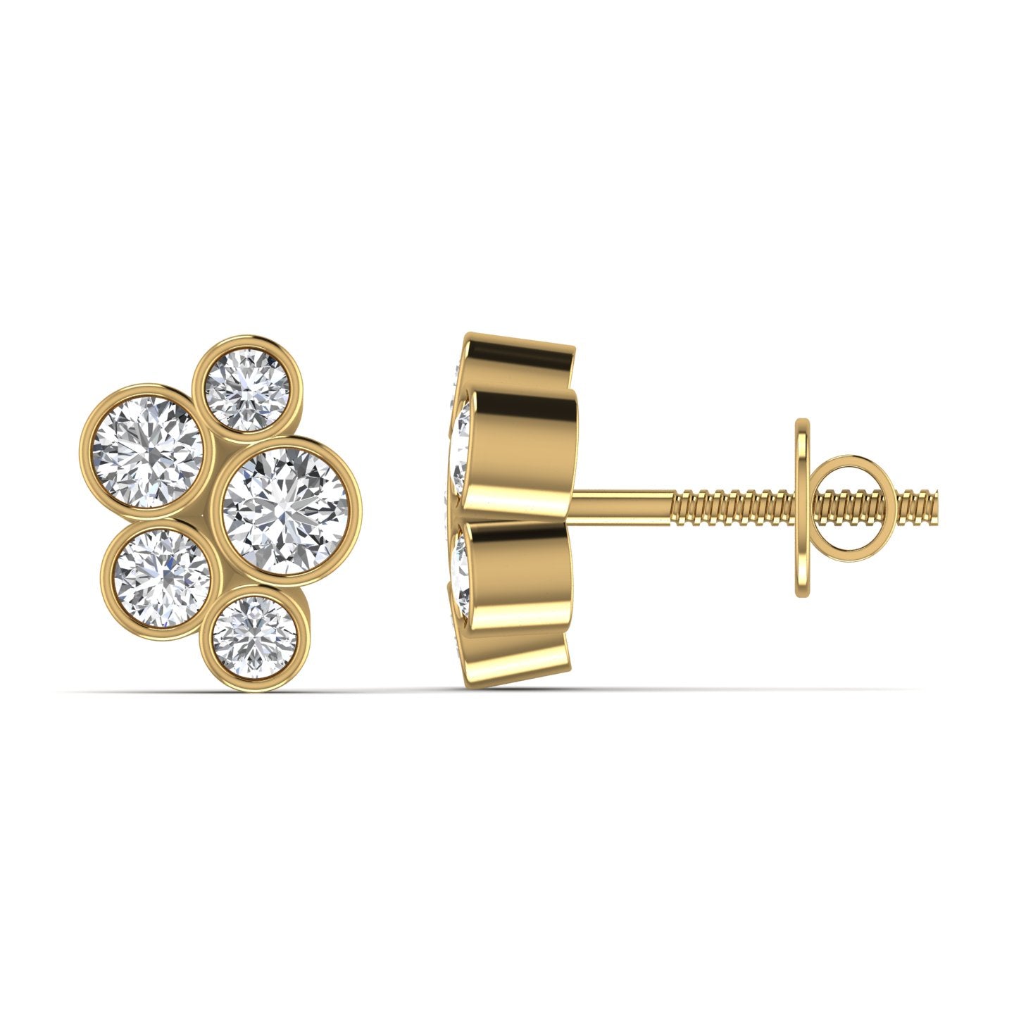 Diamond Stud Earring