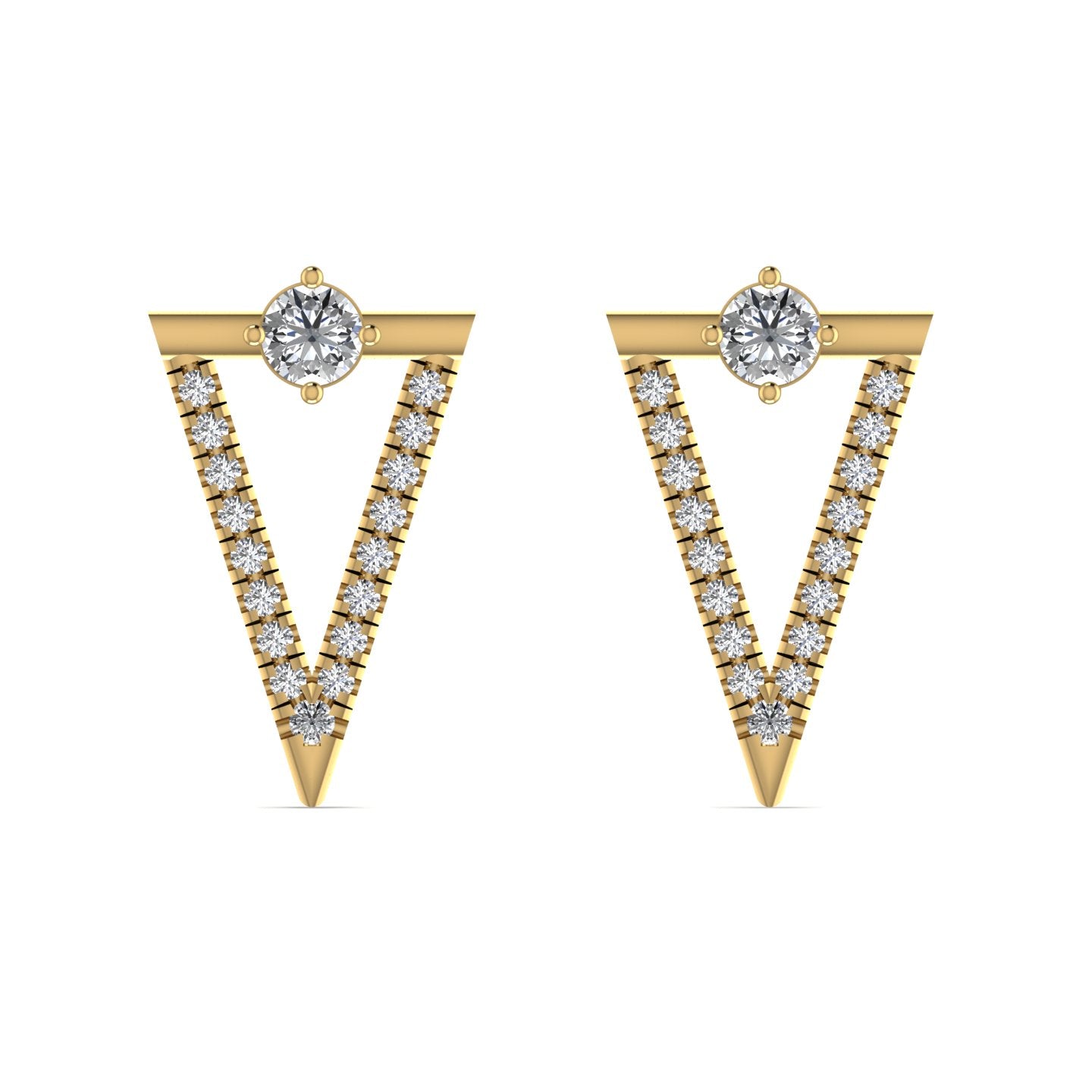Diamond Stud Earrings