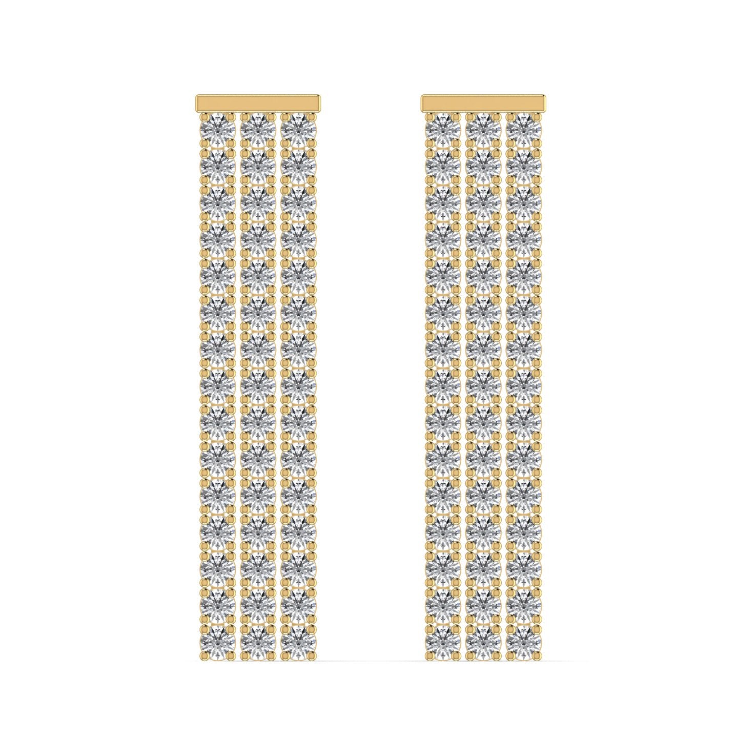 Diamond Drop Earrings