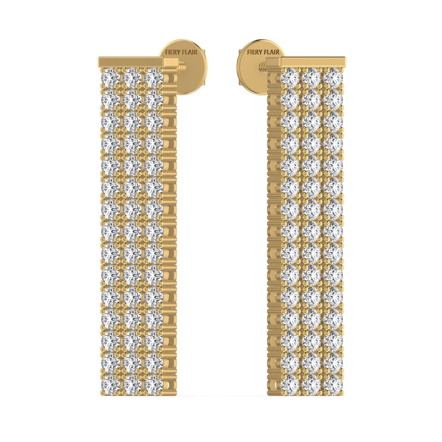 Diamond Drop Earrings