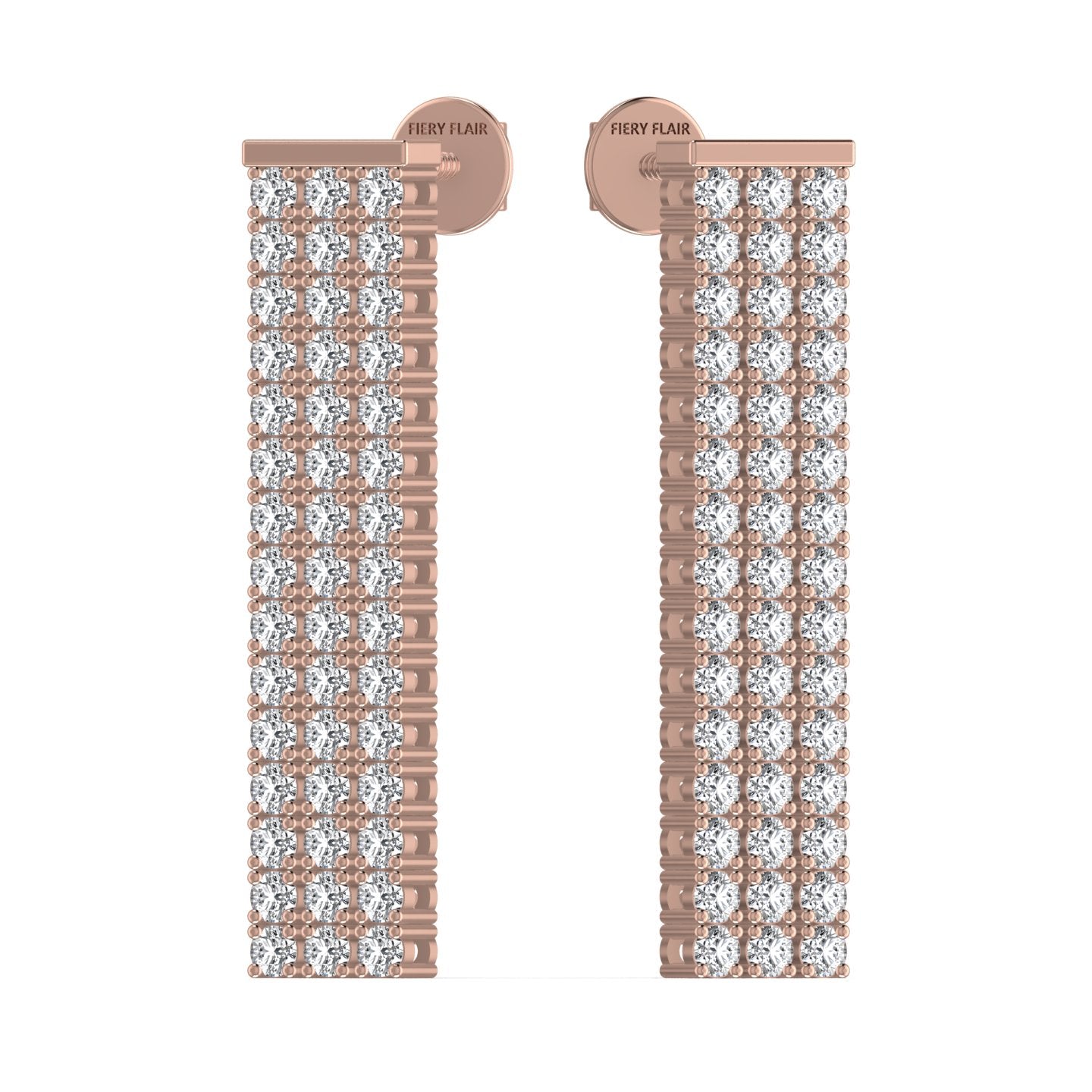 Diamond Drop Earrings