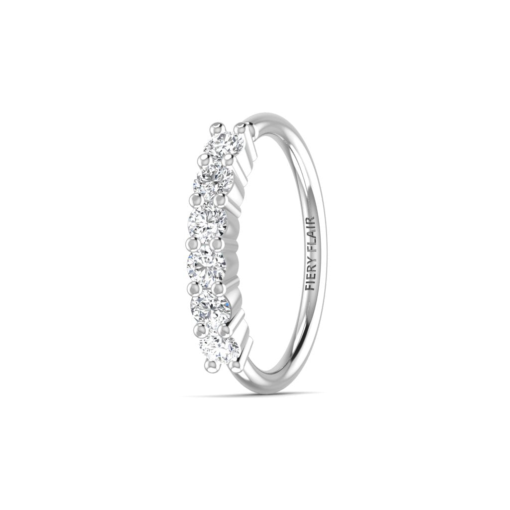 Lab Diamond Nose Ring