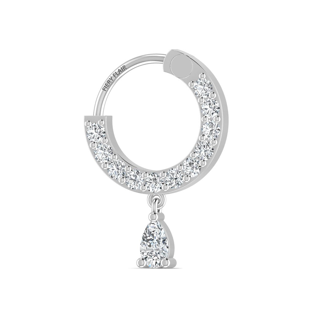 Lab Diamond Nose Ring