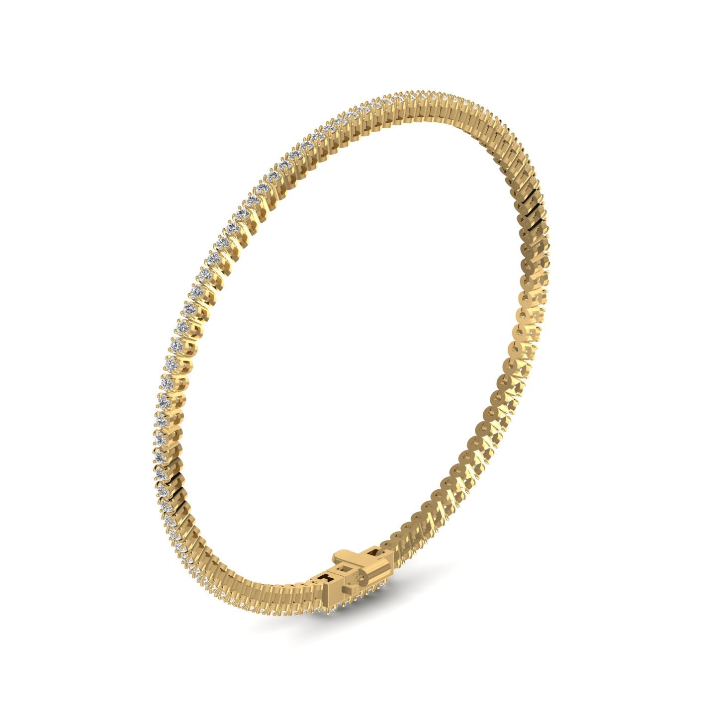 Lab Diamond Tennis Bracelet