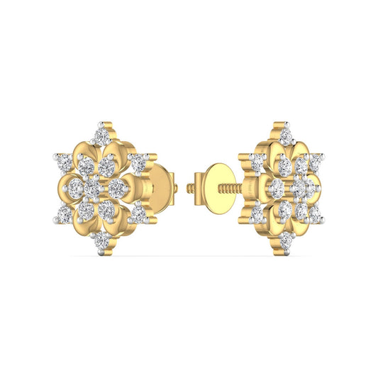 Lab Diamond Stud Earrings