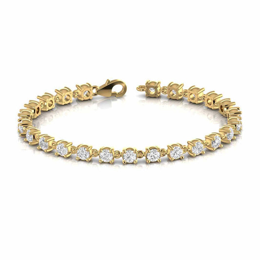 Lab Diamond Tennis Bracelet