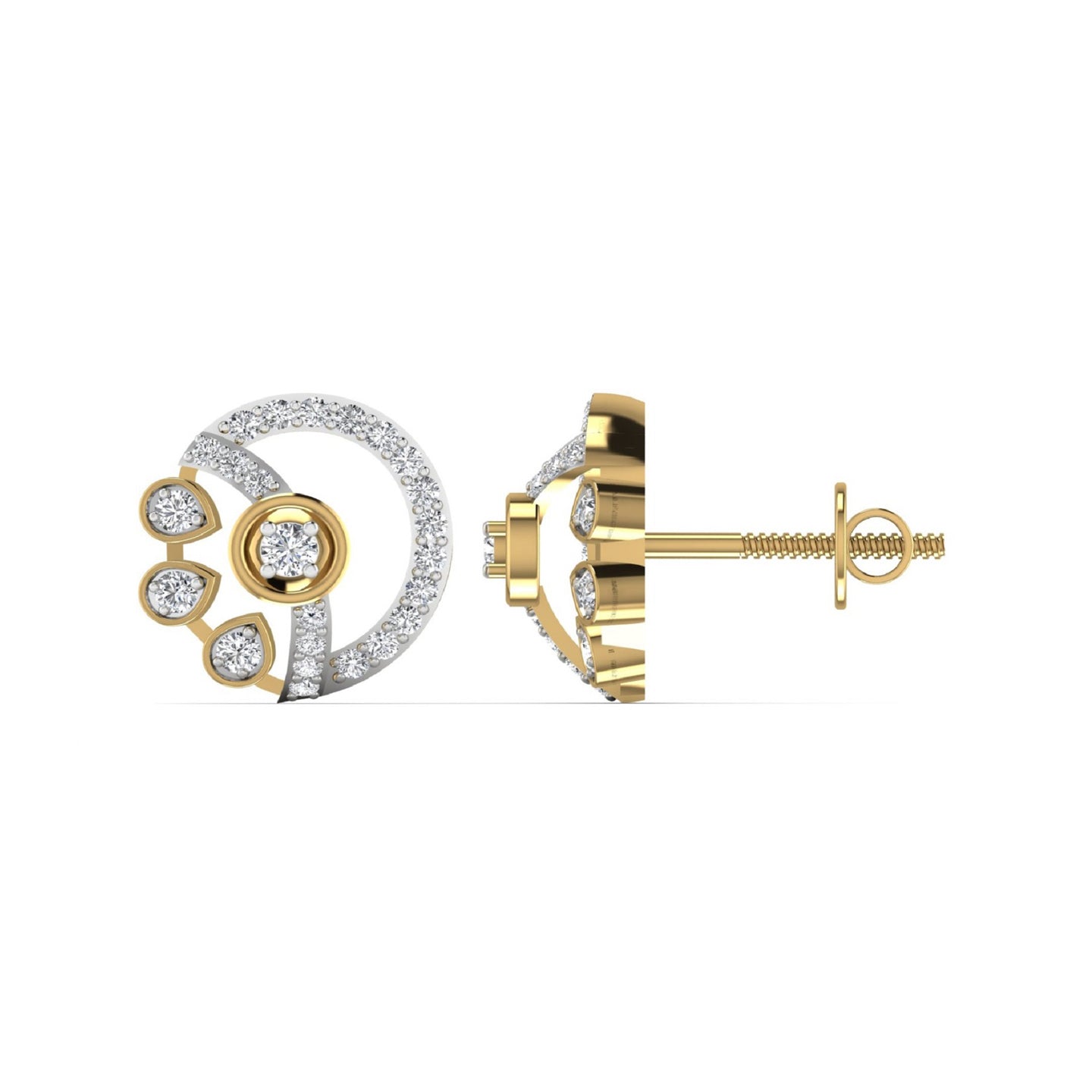 Diamond Stud Earrings