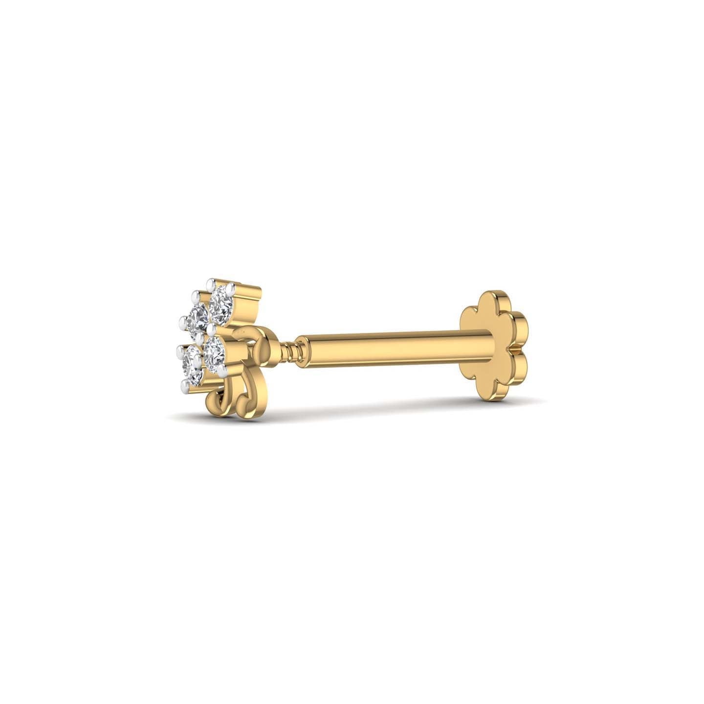 Diamond Nose Pin
