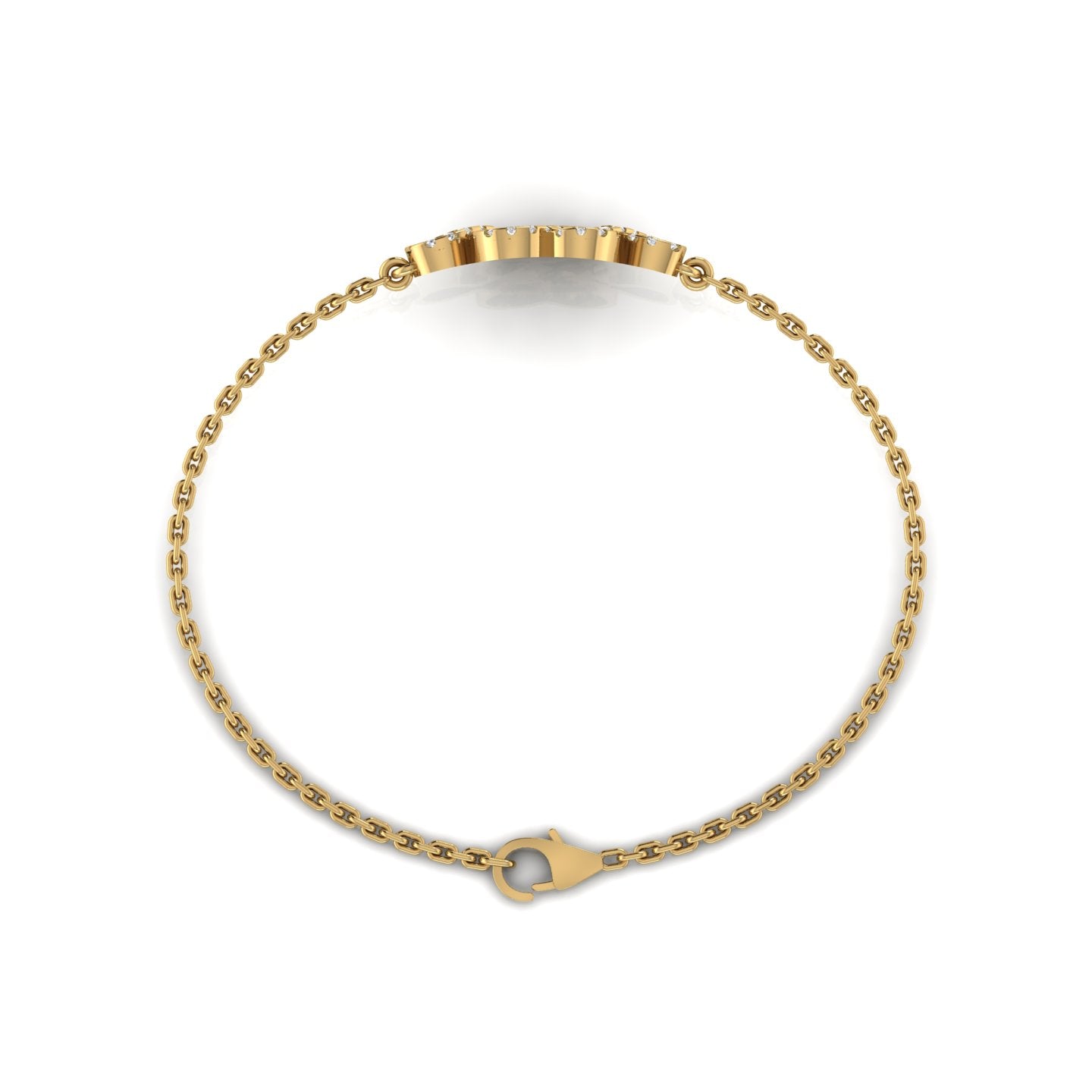 Love Knot Diamond Bracelet