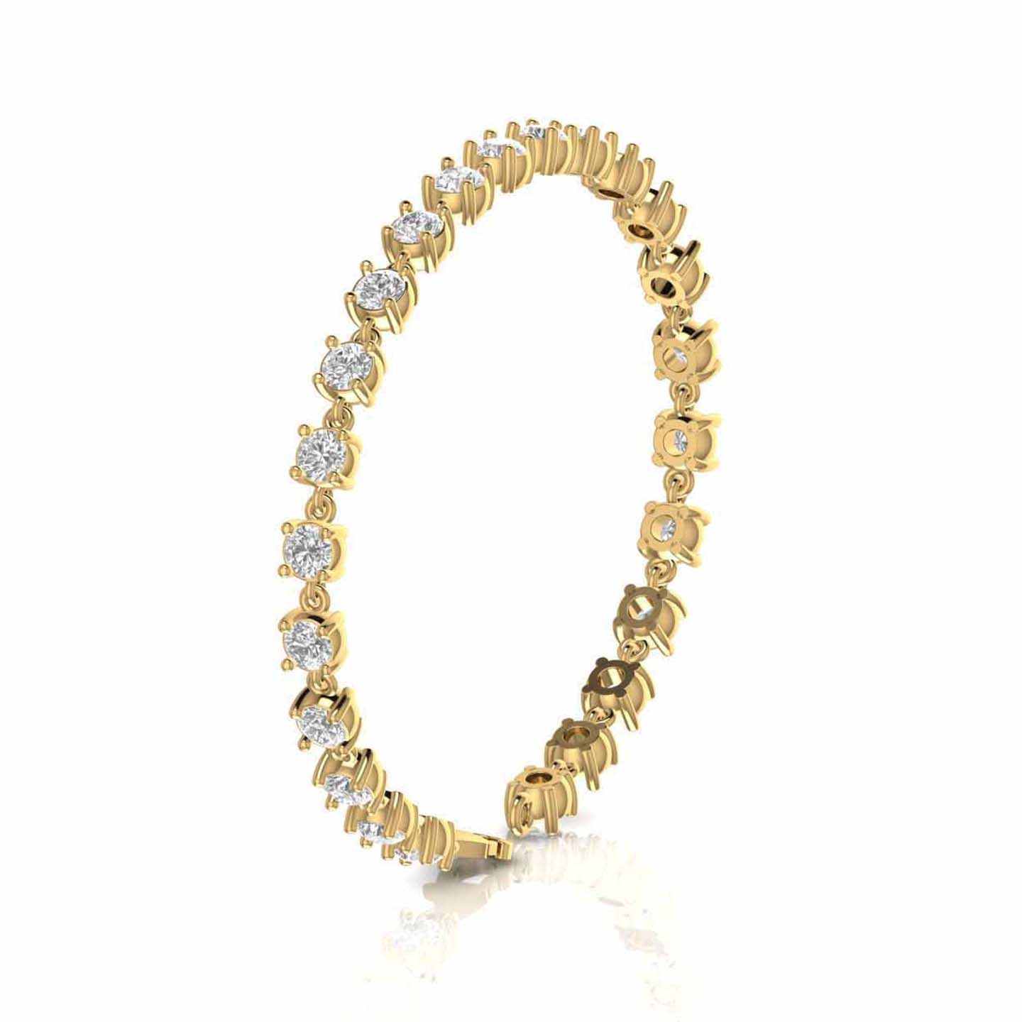 Lab Diamond Tennis Bracelet