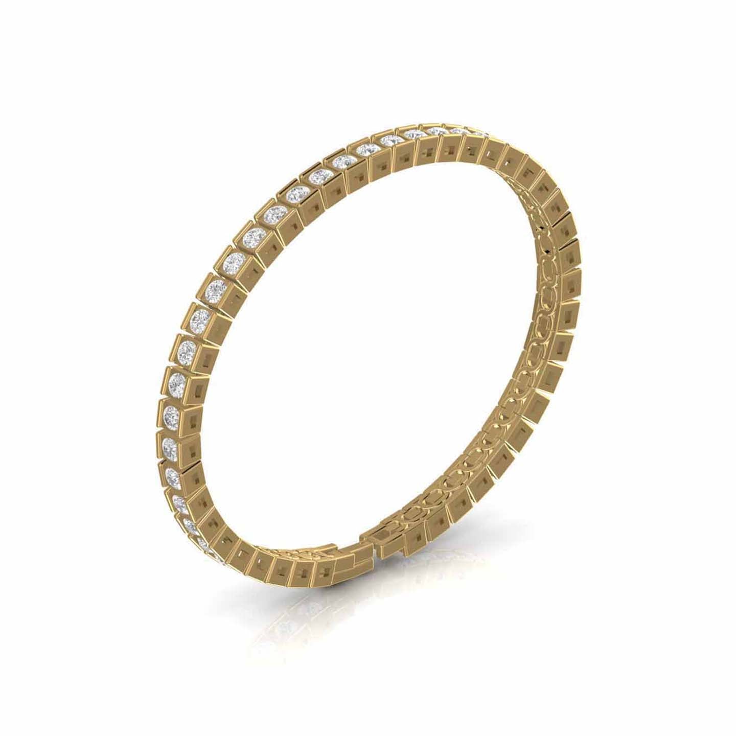 Lab Diamond Tennis Bracelet