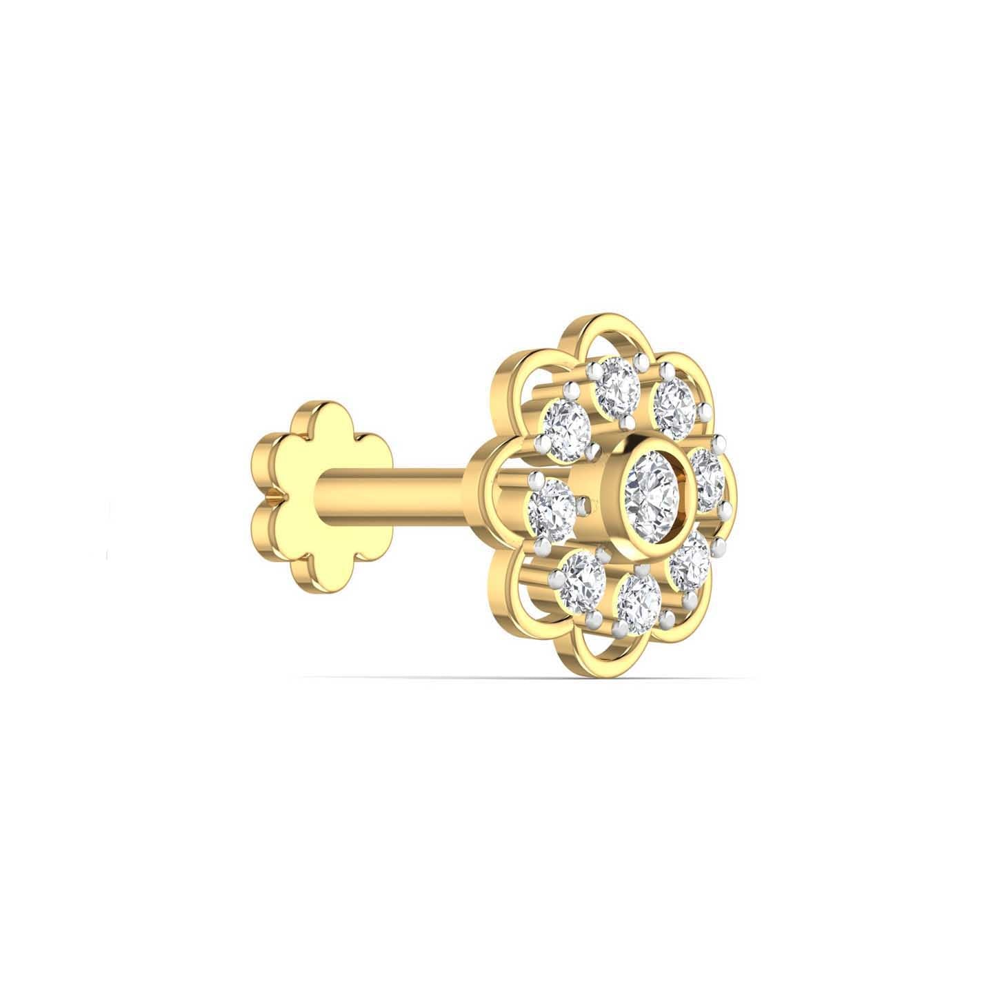 Diamond Nose Pin