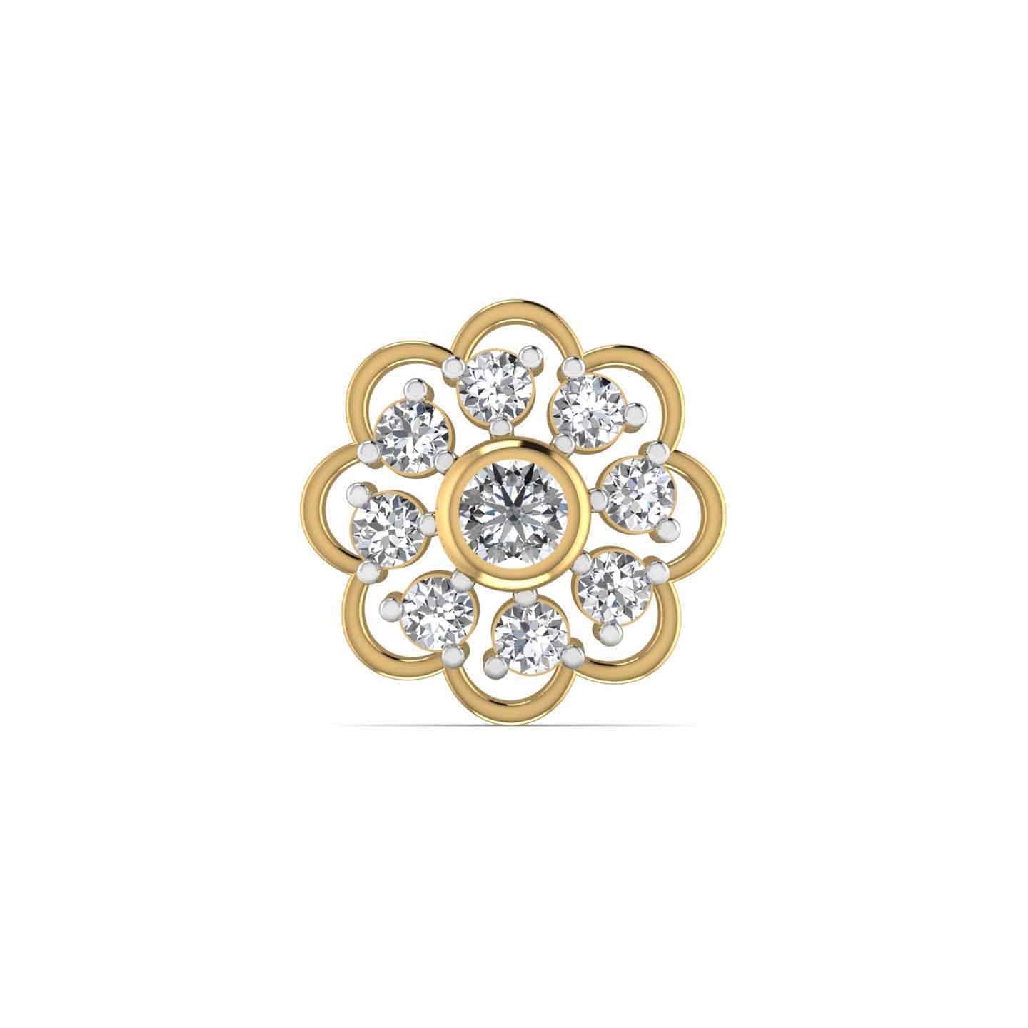 Diamond Nose Pin