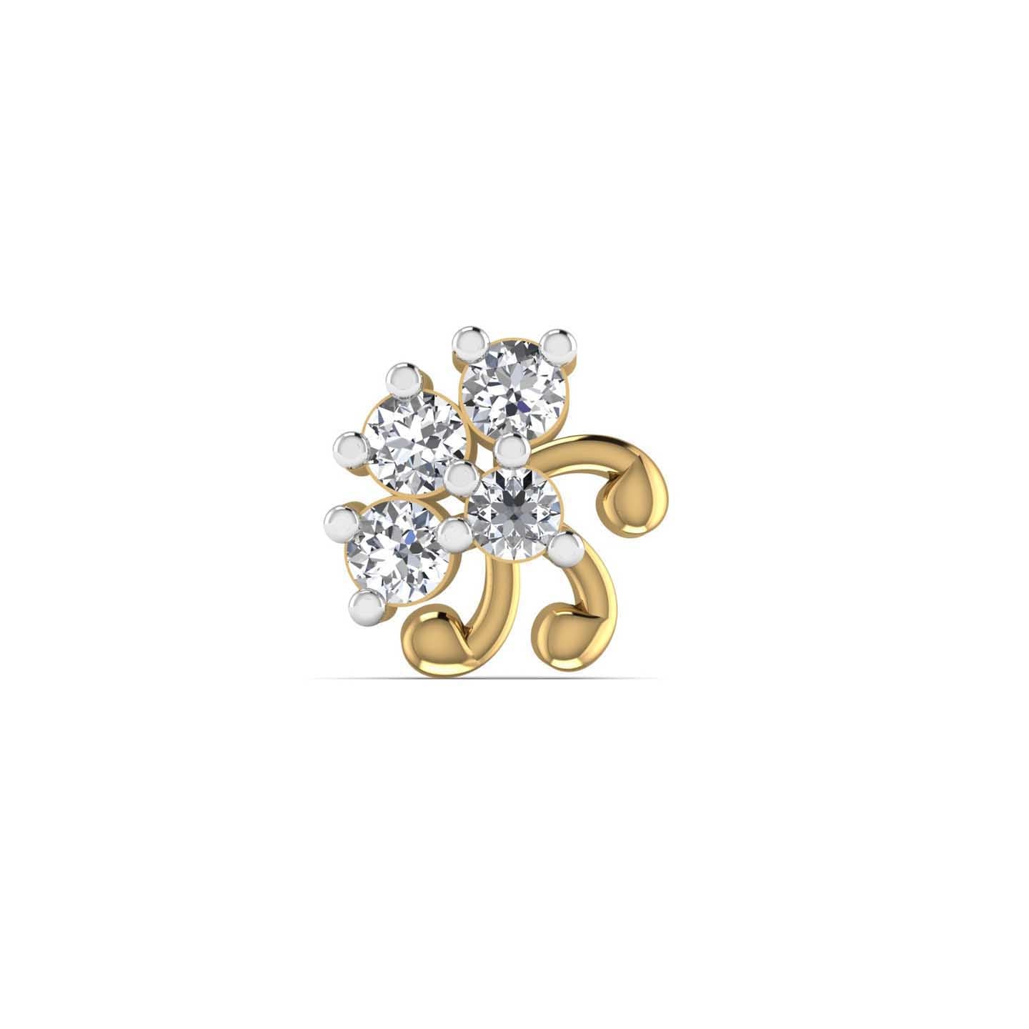 Diamond Nose Pin
