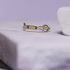 Silver Stackable Link Ring