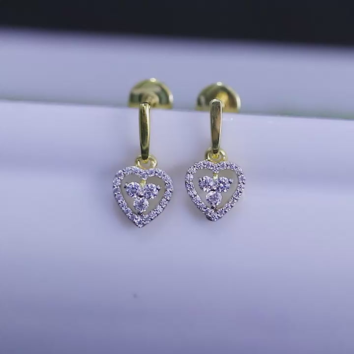 Silver Drop Earrings