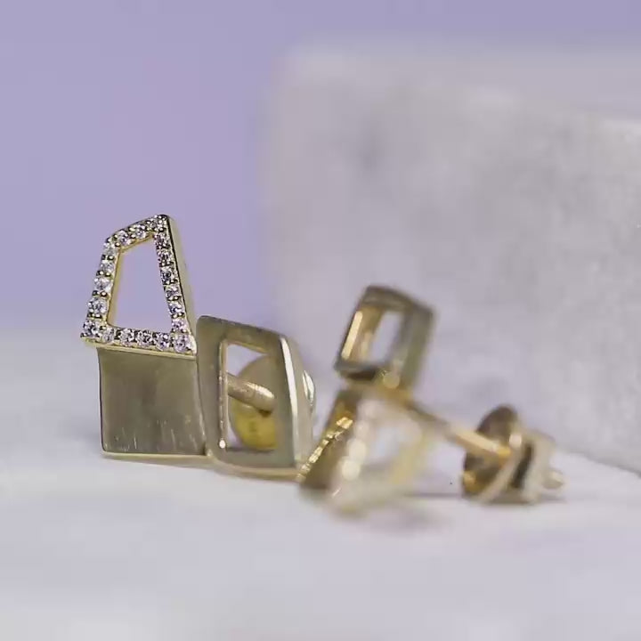 Silver Stud Earrings
