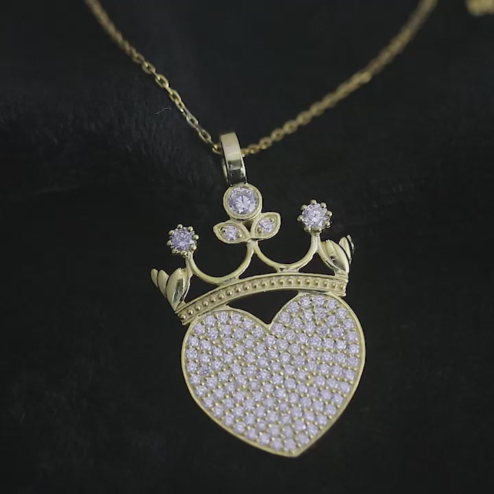 Heart Silver Pendant Necklace