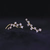 Diamond Gold Stud Earring