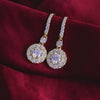 Silver Celestial Drop Earrings