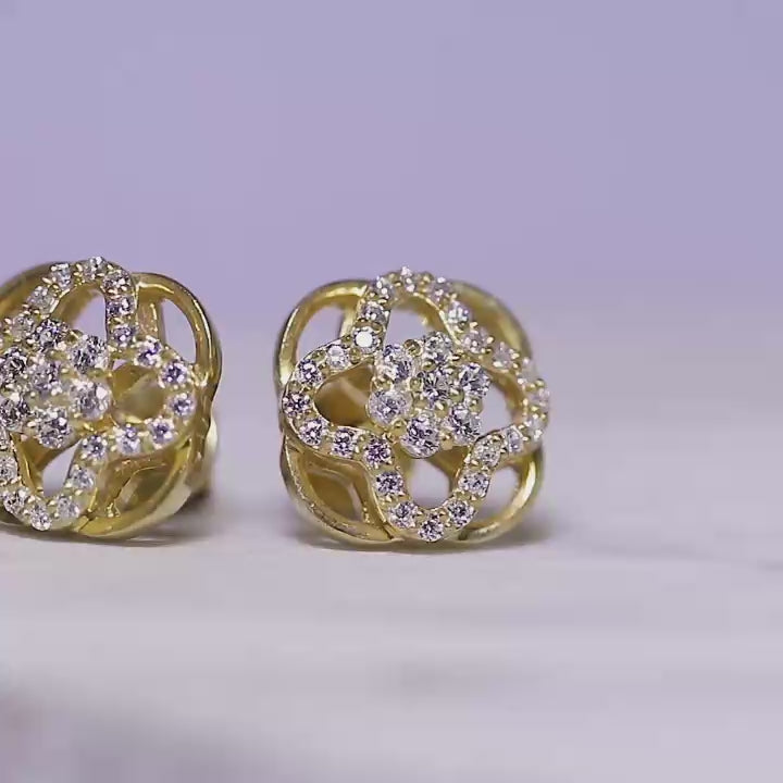 Silver Stud Earring