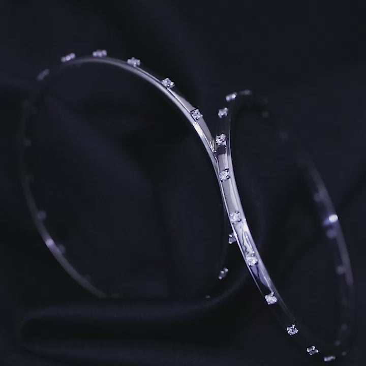 Silver Adornment Bangle
