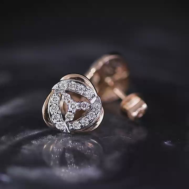 Silver Stud Earring