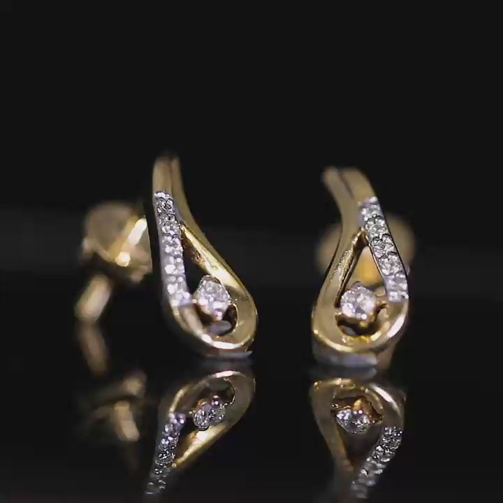 Silver Stud Earring