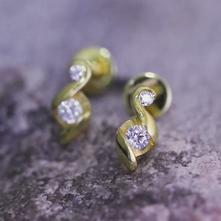 Silver Stud Earrings