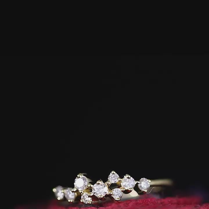 Cocktail Silver Ring