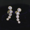 Modern Design Silver Stud Earring
