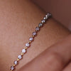 Round Diamond Gold Bracelet