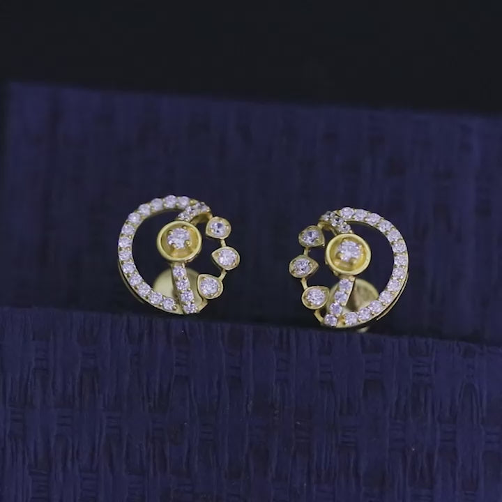 Silver Stud Earring