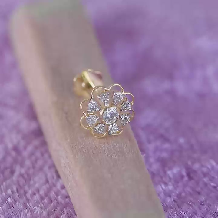 Diamond Nose Pin