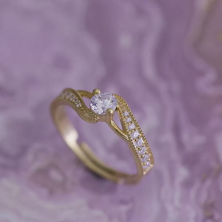 Cluster Silver Ring